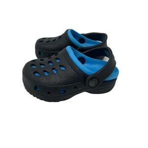 Capelli New York Toddler Boys Injected Eva Two Tone Clog with Backstrap Clog